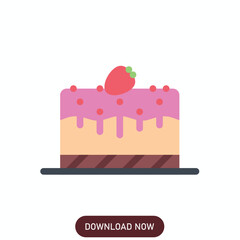 candy icon vector isolated. candy symbol