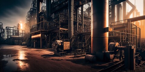 Industrial factory, generative AI