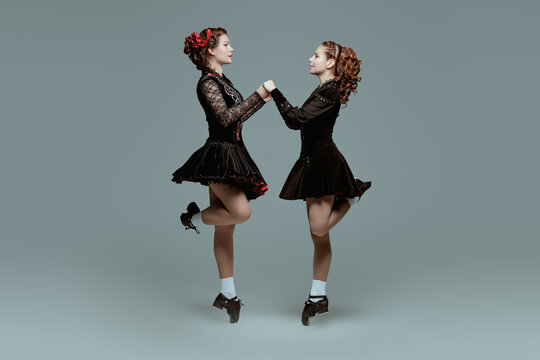 duet of dancers - Powered by Adobe