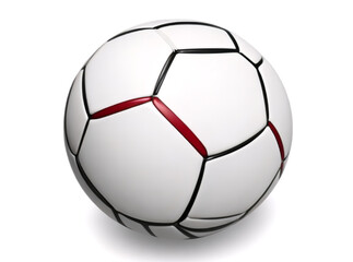Obraz premium Soccer ball isolated on a white background