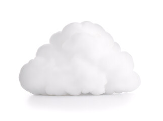white clouds on a white background