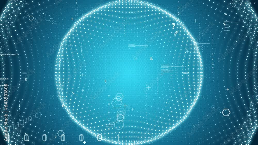 Poster digital technology concept. abstract background.