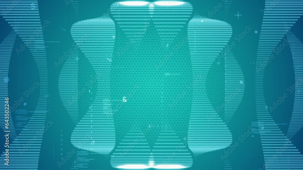 Aufkleber digital technology concept. abstract background.
