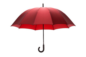 Umbrella with Transparent Background. AI