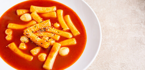 Spicy Stir fried Rice Cake