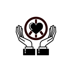 Obraz premium heart in hands