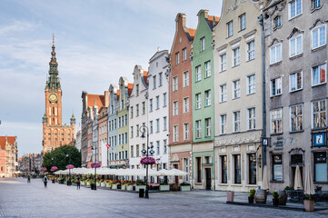 Stare Miasto (Old Town), Gdansk, Poland - obrazy, fototapety, plakaty