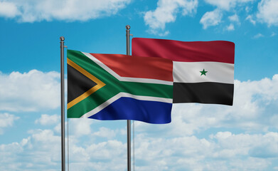 Venezuela and South Africa flag