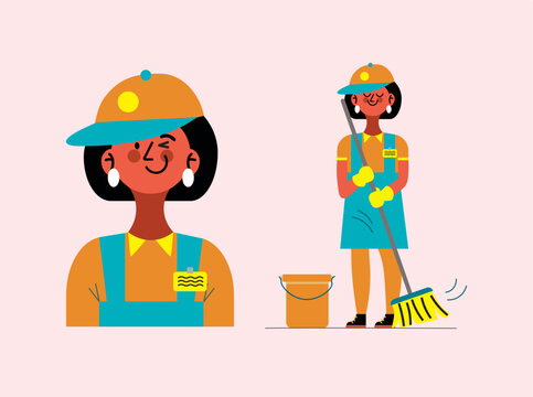 Cleaning Lady Cartoon Images – Browse 49,811 Stock Photos, Vectors