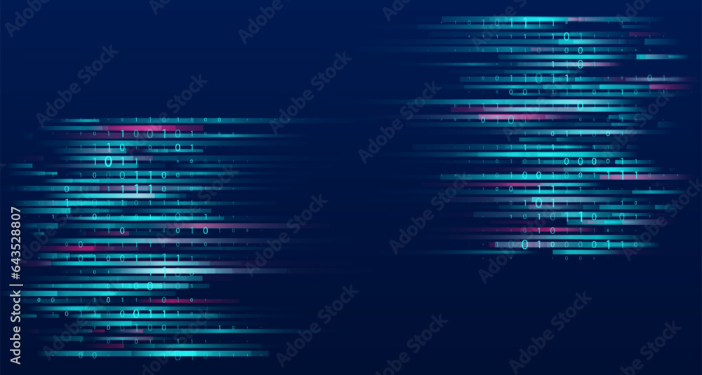 Poster abstract big data code representation.