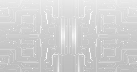 Abstract futuristic circuit board background