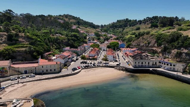 Drone shot from Porto Brandao.