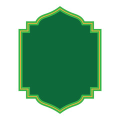 Islamic Border Shape
