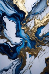 Gold and navy blue marble Luxury background texture design for wedding invitation card, cover, packaging , fashion