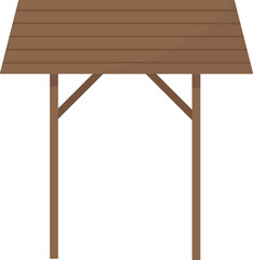 Wooden Roof Structure