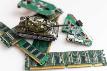 Concept: a new war is going on in the field of computer technology.