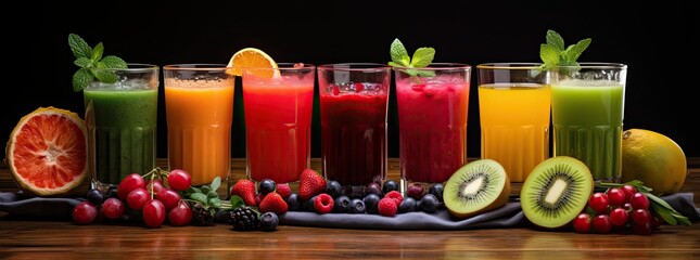 Healthy Refreshment with a Variety of Snacks and Beverages