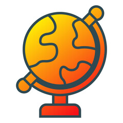 Globe Stand Icon