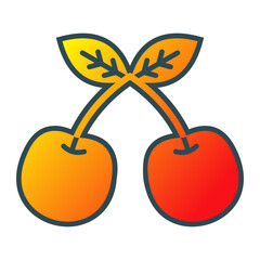 Cherries Icon