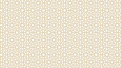 Islamic ornamental seamless patterns background