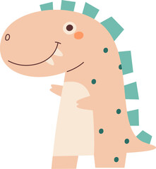 Childish Dinosaur Baby