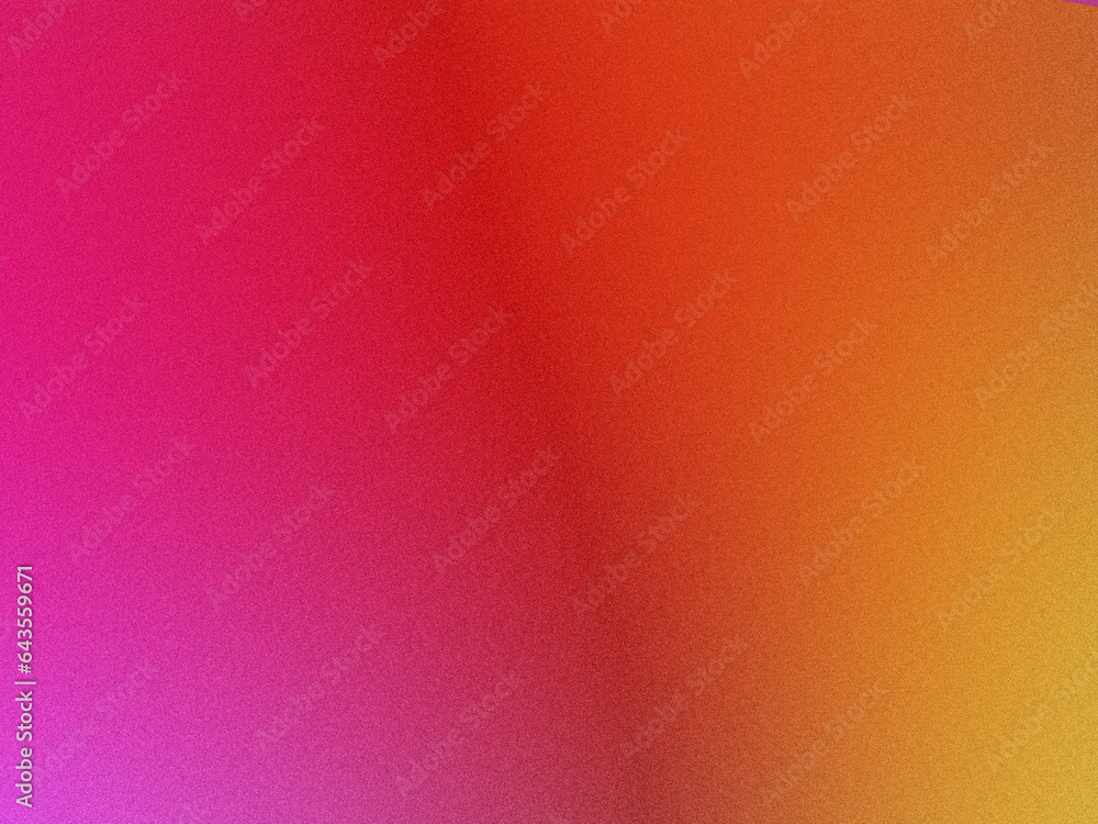 Aufkleber abstract blurred grainy gradient background texture. colorful digital grain soft noise effect patter