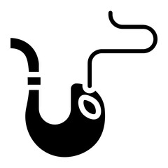 cannabis accessories glyph 