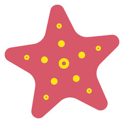 Summer Sticker Starfish