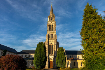 Notre-Dame de la Trappe trappist abbey, Soligny-la-Trappe, France.
