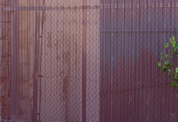 Textura metálica en color granate