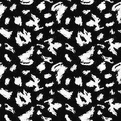 Black panther skin. Can be printed on any material: package, merch, fabric, home. 
