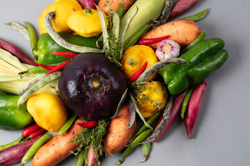 Vibrant Veggies: An Abundance of Autumnal Colors and Flavors