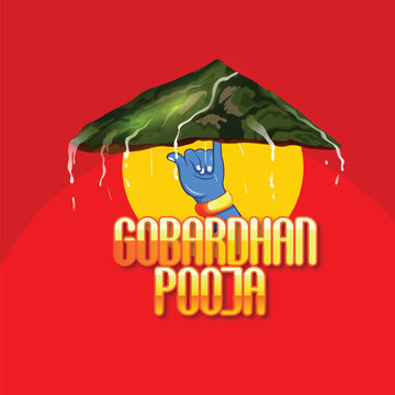 Goverdhan Puja as it is also known, is a Hindu festival