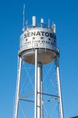Water Tower in Five Star City - Senatobia in Tate County, Mississippi, United States