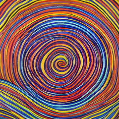 Fototapeta na wymiar abstract background with spiral art