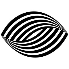 All seeing eye, eye art design that sees everything