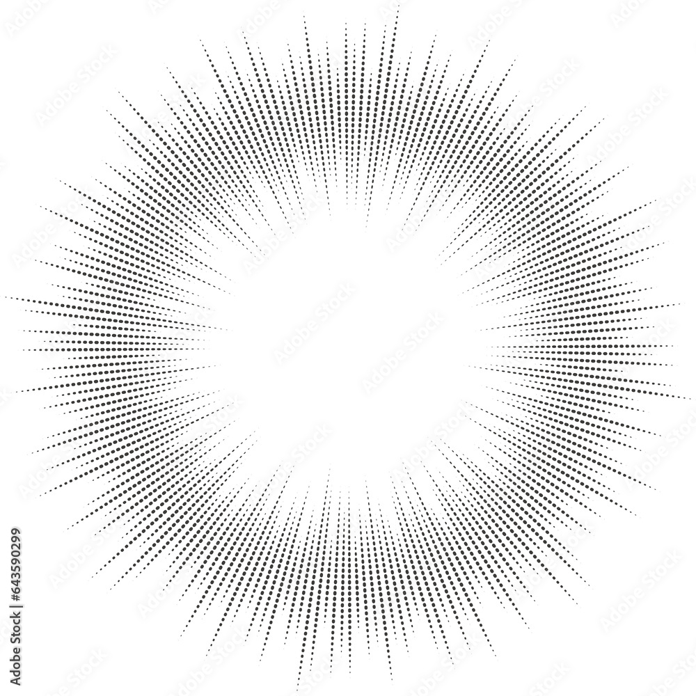 Poster circle sound wave. audio music equalizer. round circular icon. spectrum radial pattern and frequency