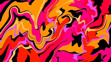 abstract colorful liquid background