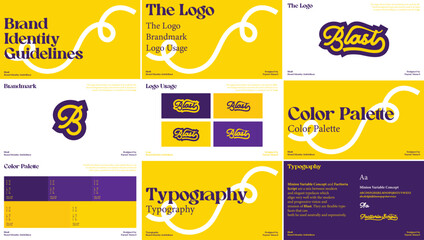 Food Brand Guidelines Free Template