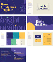 Education Brand Guidelines Free Template