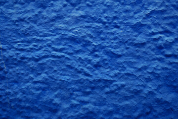 Blue painted abstract textured background