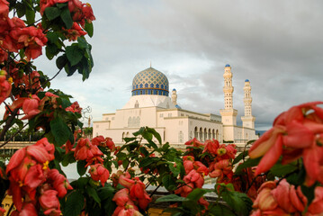 Masjid Bandaraya Kota Kinabalu City Mosque, Sabah, Borneo, Malaysia