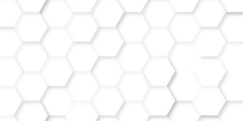 Seamless hexagon pattern. Background with hexagons . Abstract background with lines . white texture background . white and hexagon abstract background. white paper texture and futuristic business.