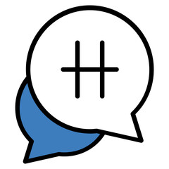 Obraz premium Hashtag