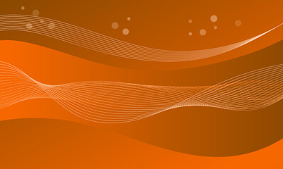 orange gold color business lines curves waves soft gradient abstract background