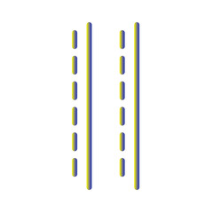 Seam Sewing Tailor Gradient Line Icon