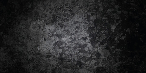 Dark black stone wall grunge backdrop texture background. monochrome slate grunge concrete wall black backdrop vintage marbled textured border background.	
