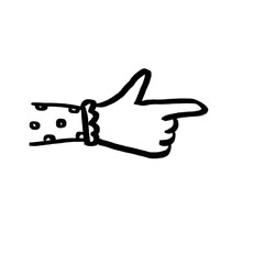 png pcsk doodle art element set 07