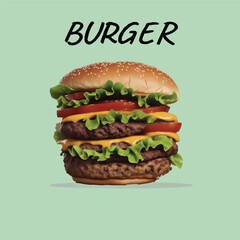 Vector Burger