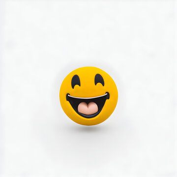 "Distorted Smiley: A Playful Expression"